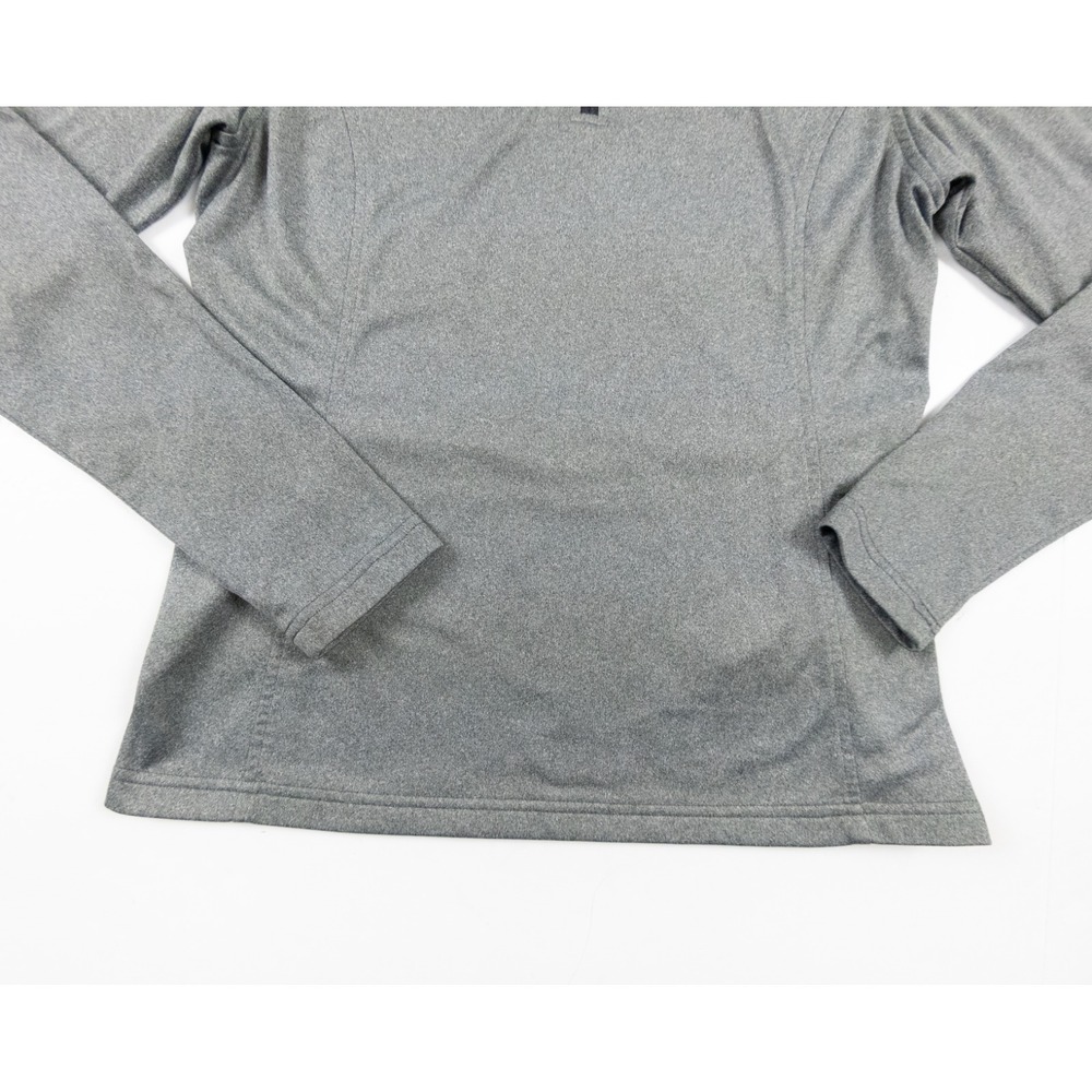 The North Face Sweater Womens Small Gray 1/4 Zip Pullover Lightweight Activewear - Picture 4 of 13